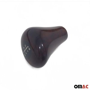 BMW 3 Series E46 Gear Shift Knob - Omac - Walnut-Mechanic Wooden without Emblem - '98-'06